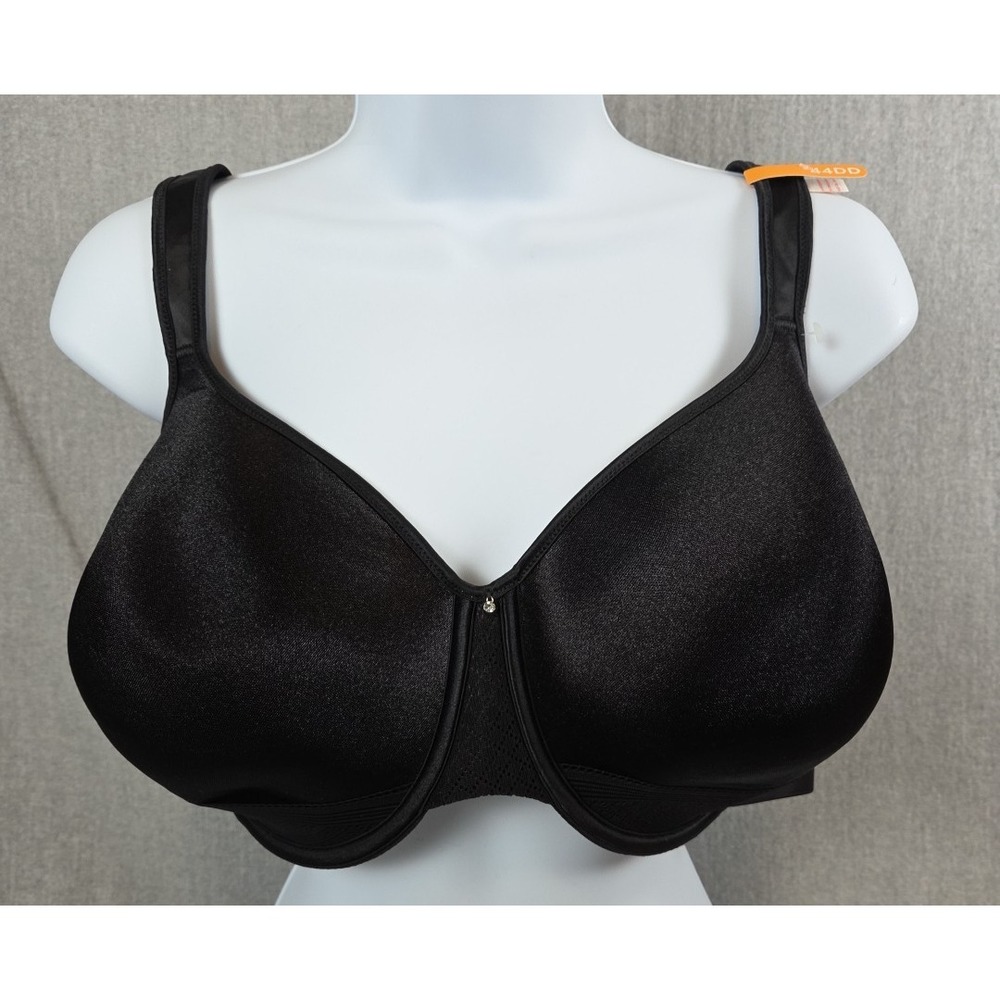 Playtex love my Curves Black Full Coverage Bra Sz‎ 44DD Sexy Comfort NEW
